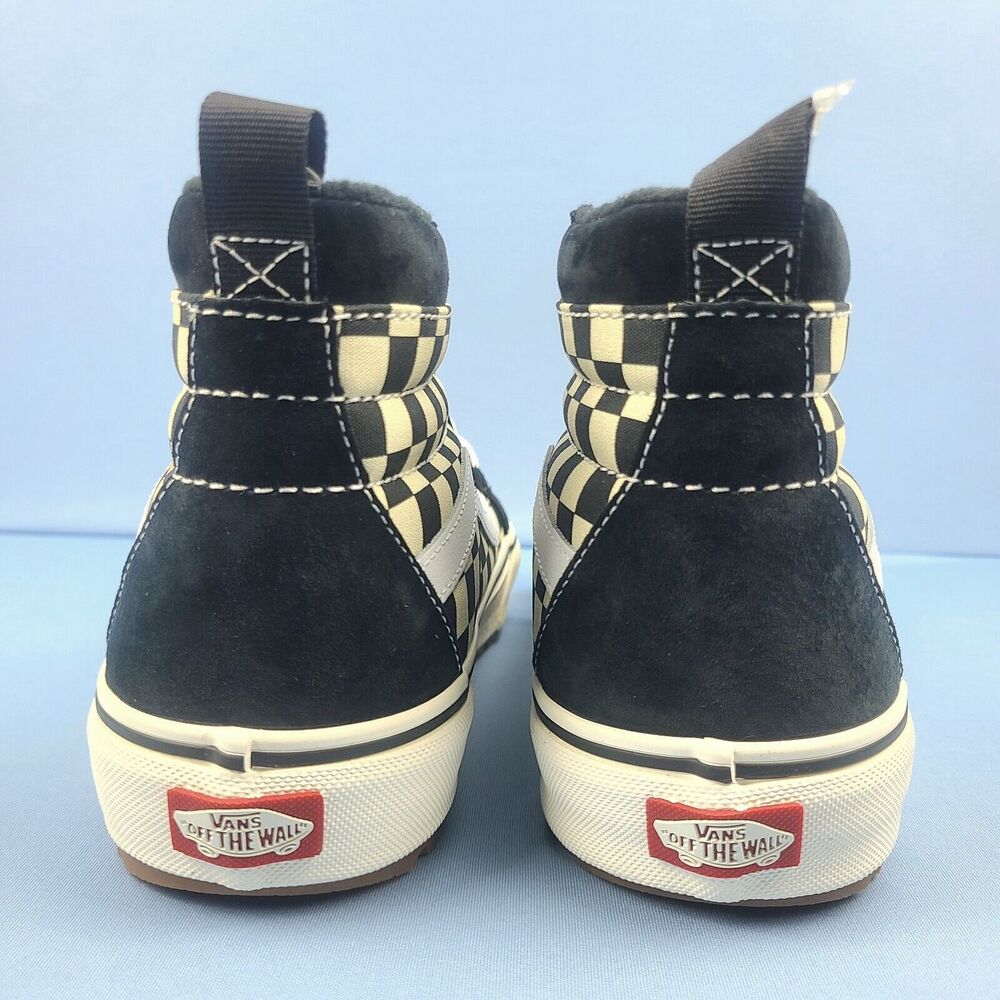 Vans Boots Mens 7.5 Sk8-Hi MTE-1 Checkerboard Primaloft Insulated Cold Weather - Picture 2 of 14